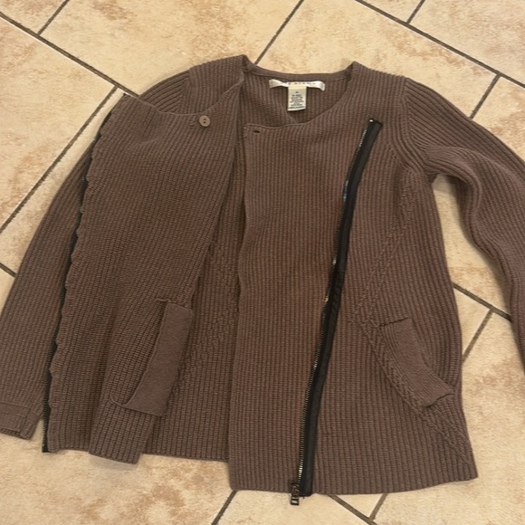 Max Studio Moto Sweater Cardigan - Picture 6 of 9